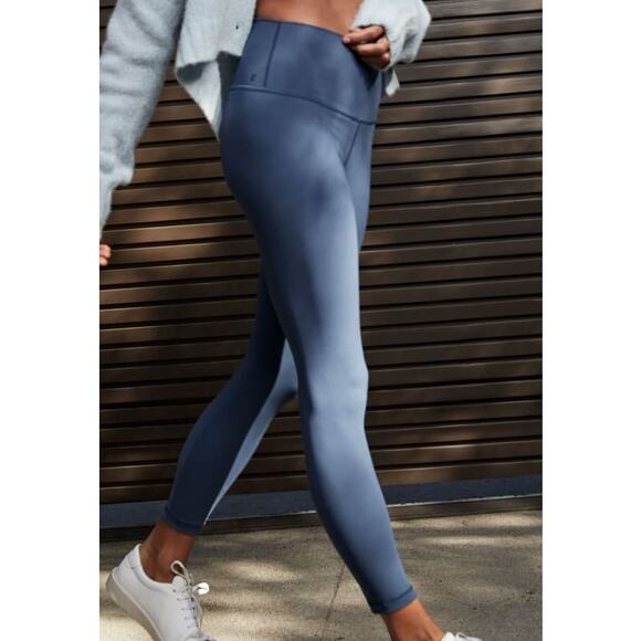 Everlane The Perform Cropped Ankle Leggings in Atlantic Blue S NWT - Picture 1 of 5
